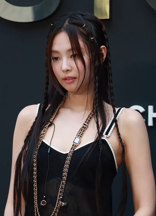 Jennie of BLACKPINK attending a Chanel event in July 2024