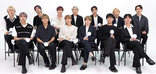 SEVENTEEN members performing “Ready to Love”