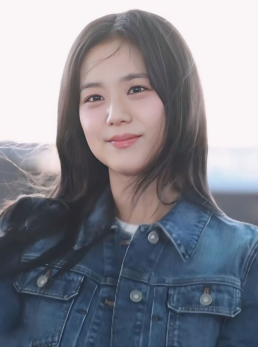 Kim Jisoo at an event, February 26, 2024.