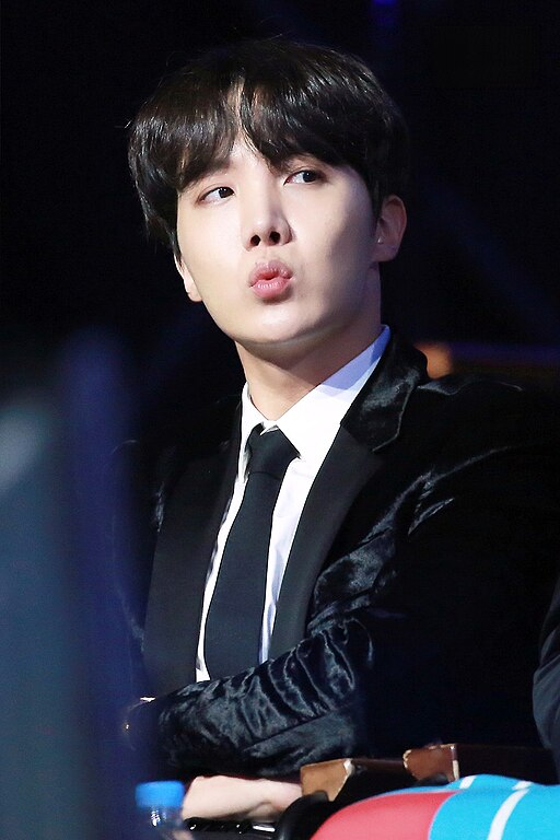 J-Hope on the red carpet at the 2019 Golden Disc Awards