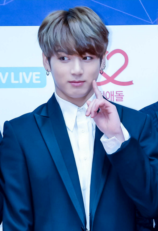 Jungkook at Gaon Chart Music Awards on February 22, 2017.