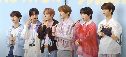 NCT WISH on stage during a 2024 performance
