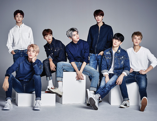 NCT 127 promotional image for Design United collaboration.