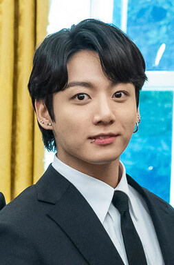 Jungkook at the White House during BTS’s 2022 visit