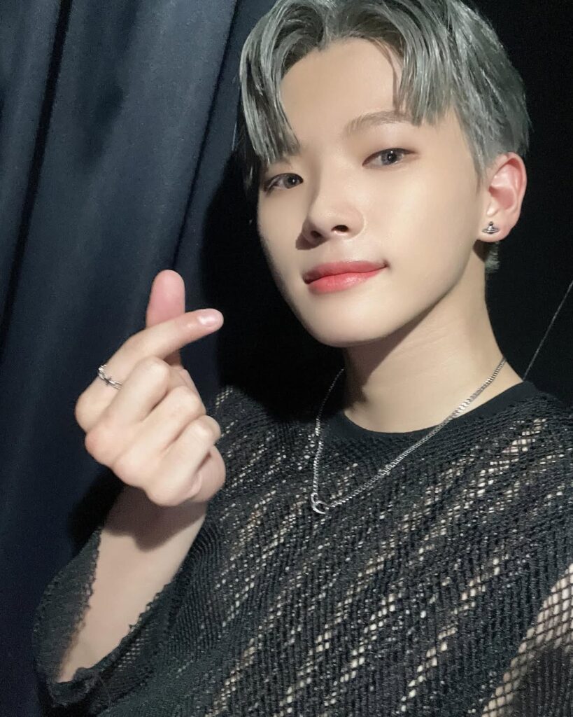 A solemn portrait of Jaehyun from FABLE, posted on the group’s official Instagram before his passing.