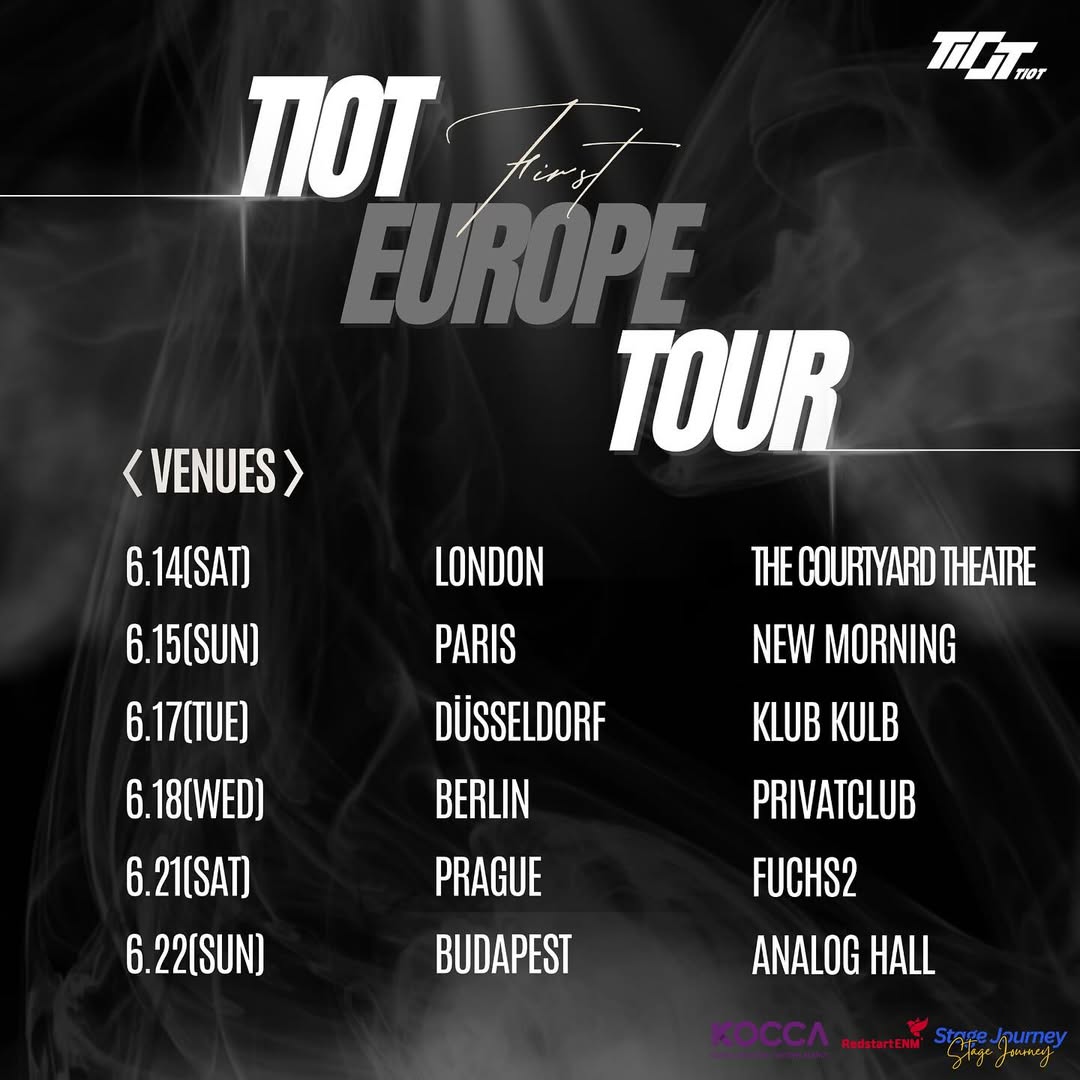 TIOT Shakes Europe with First Tour — K-pop’s Rising Power Hits 6 Cities!